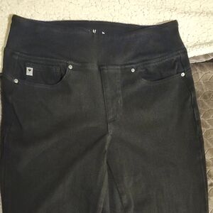 Belle by Kim Gravel Black Denim with Silver Accents